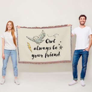 Owl Always Be Your Friend Throw Blanket