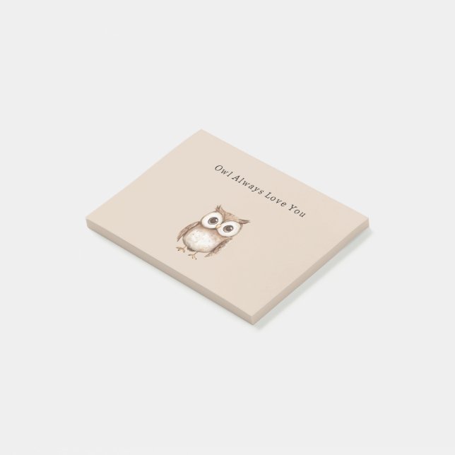 Owl Always Love You Post-it Notes (Angled)