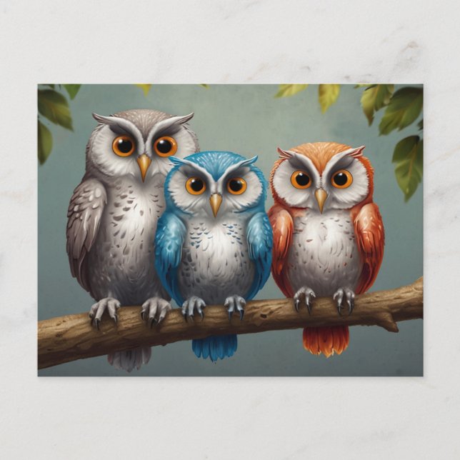 Owl Always Love You Postcard (Front)