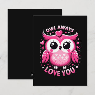 Owl Always Love You - Valentines Day Holiday Card