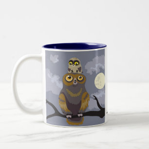 Owl and Baby Owl Mug