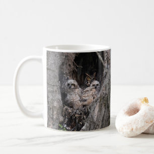 Owl and Owlets Coffee Mug