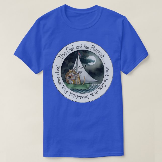 Owl and the Pussycat T-Shirt (Design Front)