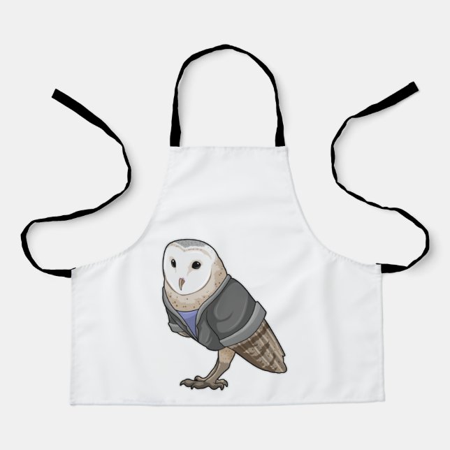 Owl as Secretary Apron (Front)