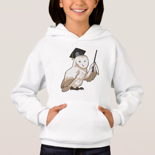 Owl as Teacher with Pointer (Devant)