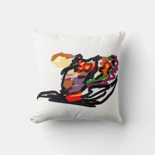 Owl autumn joy fal throw pillow