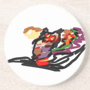 Owl autumn joy fall coaster