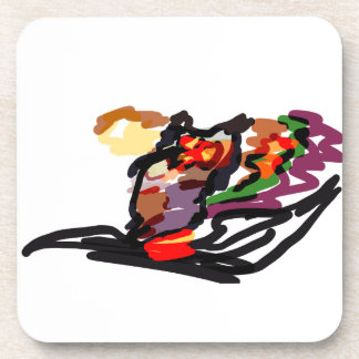 Owl autumn joy fall coaster