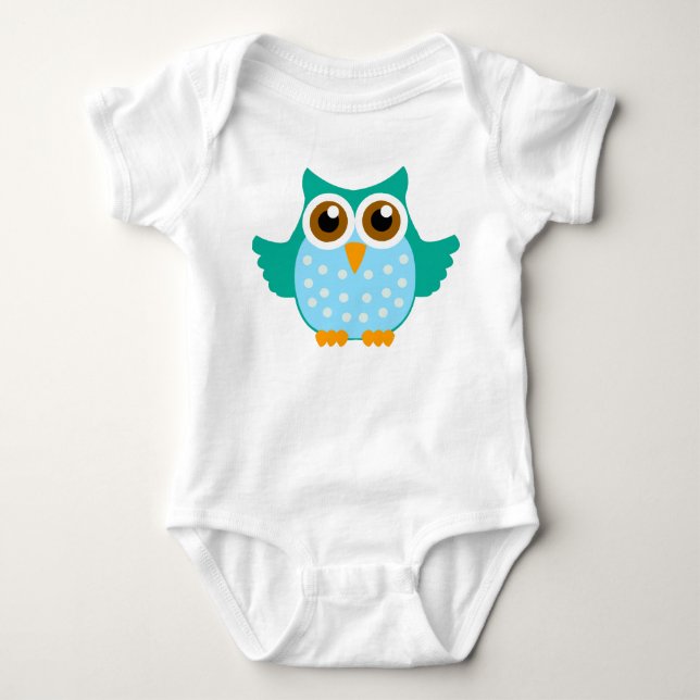 owl baby bodysuit (Front)