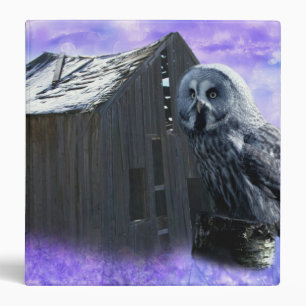 Owl Barn Shed Binder