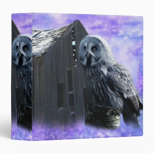 Owl Barn Shed Binder