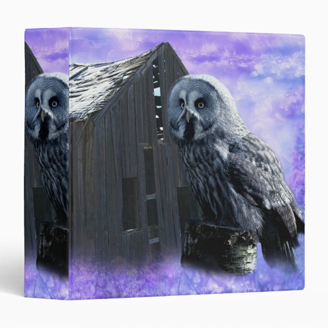 Owl Barn Shed Binder (Front/Spine)