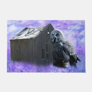 Owl Barn Shed Doormat