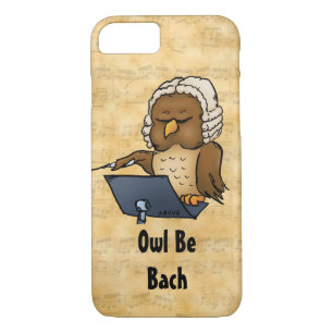 Owl Be Bach Funny iPhone 7 Coque
