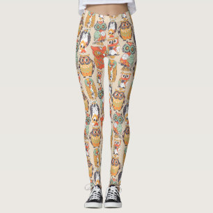 Owl Be Collection Leggings