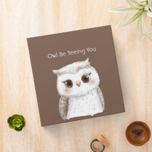 Owl Be Seeing You Binder