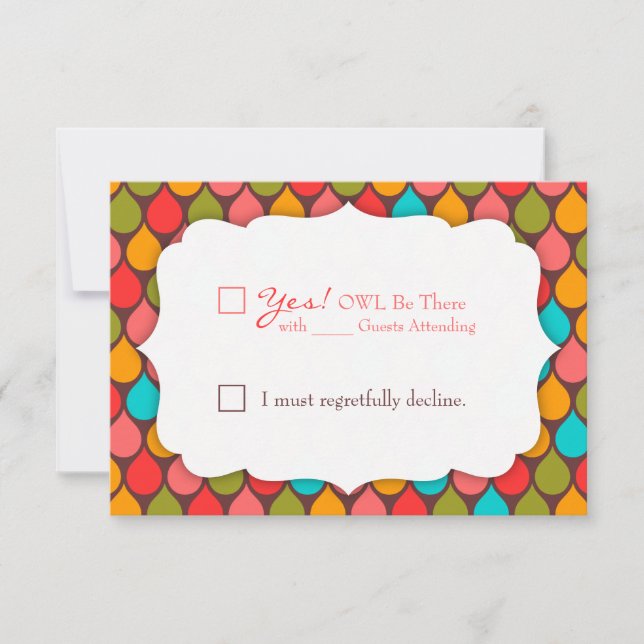 "OWL Be There" RSVP Card (Front)