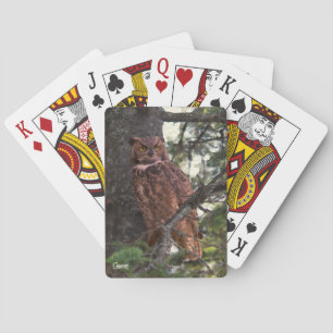 Owl - Bicycle Playing Cards