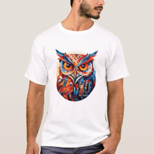 Owl Bird Animal World Wildlife Beauty Discovery T-Shirt