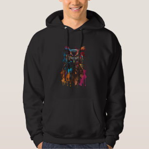 Owl bird colourful colour bird observer favourite  hoodie