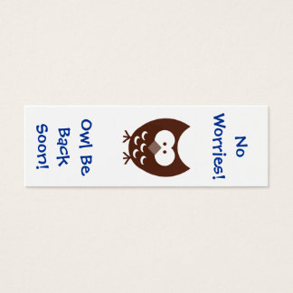 Owl Bookmark!