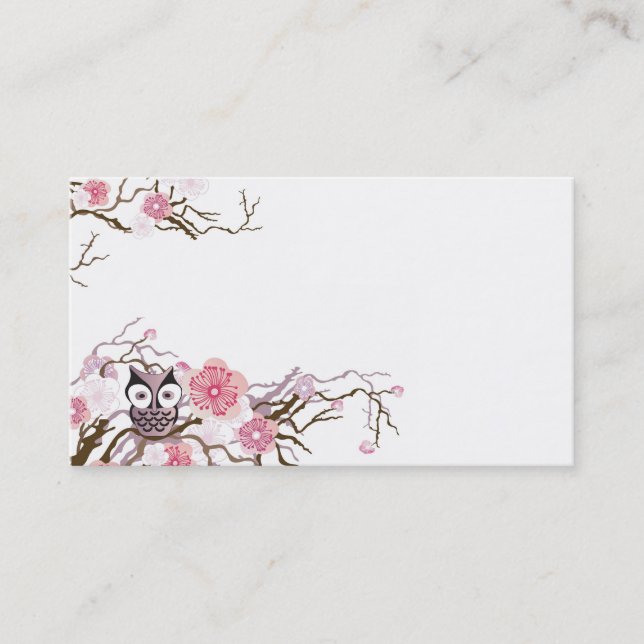 Owl Business Card (Front)