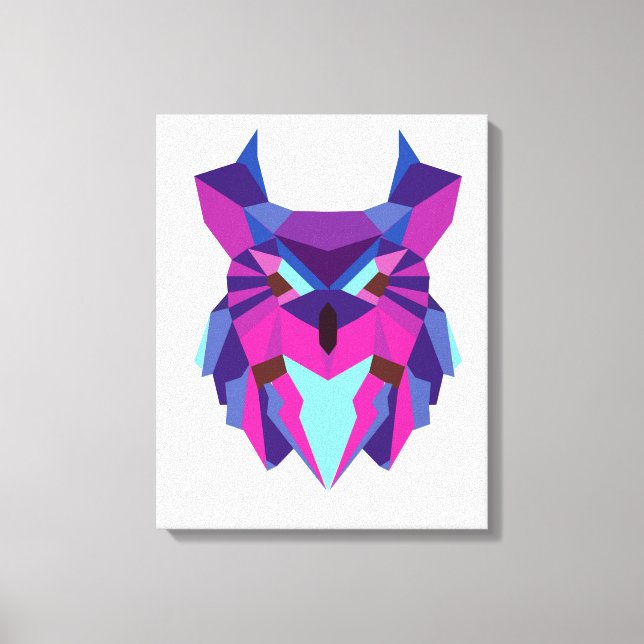Owl Canvas Print (Front)