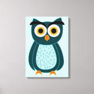 owl canvas print