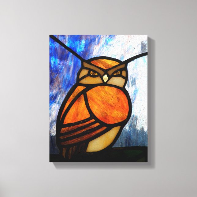 Owl Canvas Print (Front)