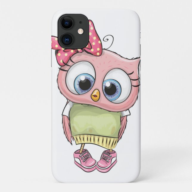 Owl Cartoon  Case-Mate iPhone Case (Back)