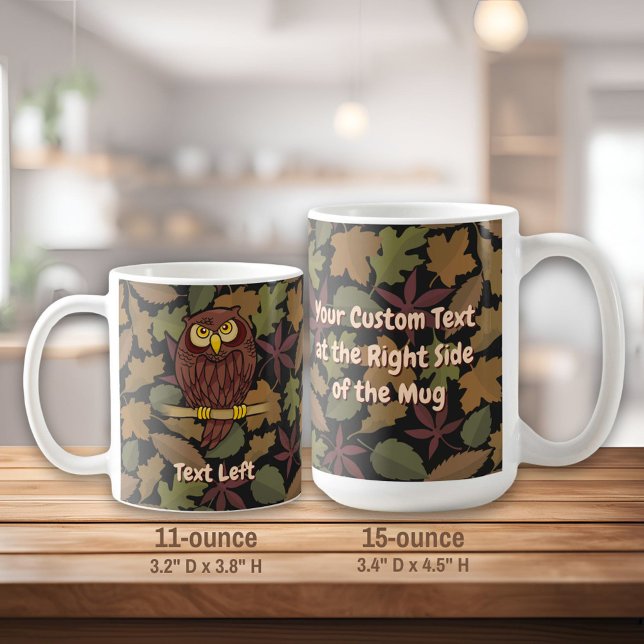 Owl Cartoon Coffee Mug (Creator Uploaded)