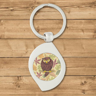 Owl Cartoon Keychain