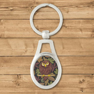 Owl Cartoon Keychain