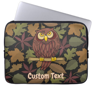 Owl Cartoon Laptop Sleeve