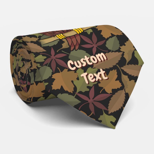 Owl Cartoon Neck Tie (Rolled)