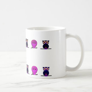 Owl, cartoon owl coffee mug