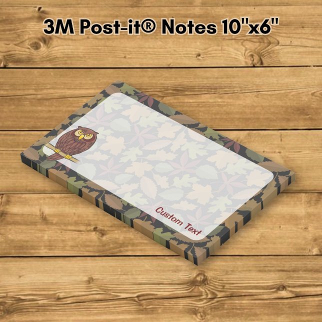 Owl Cartoon Post-it Notes (Creator Uploaded)