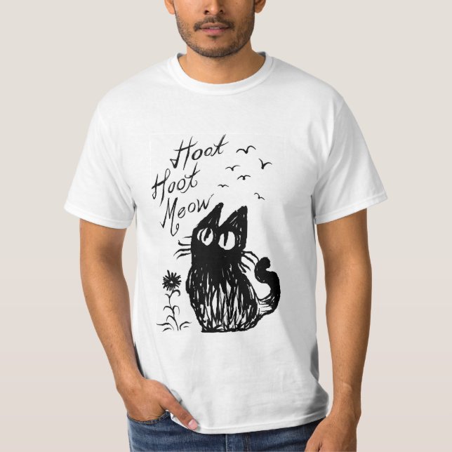 Owl Cat T-Shirt (Front)