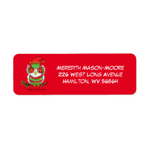 Owl Christmas Cute Funny Kids