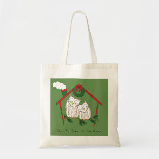 Owl Christmas Cute Kids Tote Bag