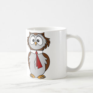 Owl Classic White Mug