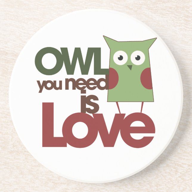 Owl Coaster (Front)