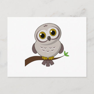 Owl Cutie Postcard