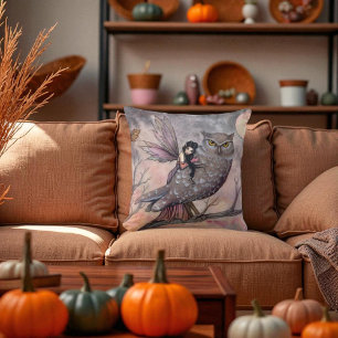 Owl de l'amitié et Coussin de jetée de fée