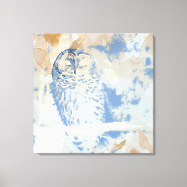 Owl [design] 30" x 30" canvas print (Front)