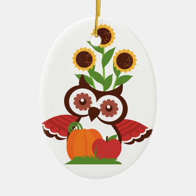 Owl design ornament (Front)