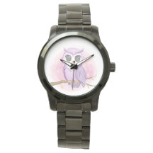 owl design watch