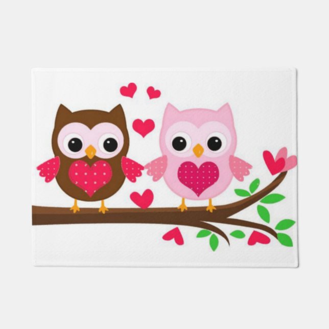 Owl Doormat (Front)