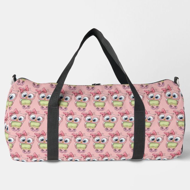 Owl Duffle Bag (Front)