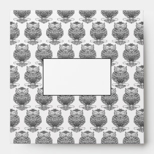 Owl - Envelope (square)